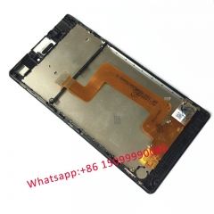 Black For Sony Xperia T3 M50w D5102 D5106 LCD Display With Touch Screen Digitizer Full Assembly