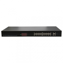 18 Ports PoE Switch, 10/100M