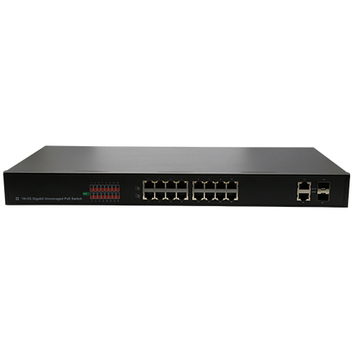 20 Ports PoE Switch, 10/100/1000M