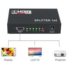 HDMI Splitter, 1 to 4, 1080P