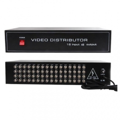 Video Distributor, 16 in 48 out, AHD+CVI+TVI+CVBS