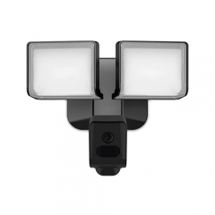 Floodlight Camera, Wireless, 1080P, MicroSD Card