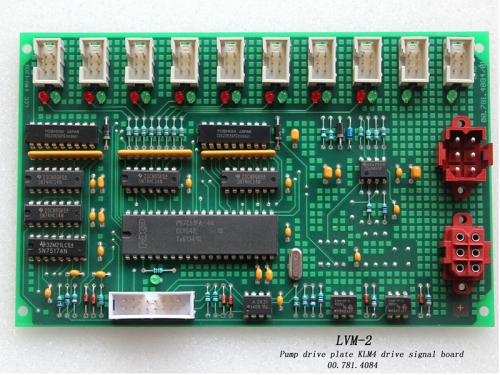 Heidelberg wind cabinet air pump control signal board LVM2 00.781.4084