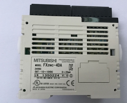 FX2N-4DA Output Module 4-20MA 24VDC 12BIT 4POINT FX2N4DA PLC Programmable Controller 
