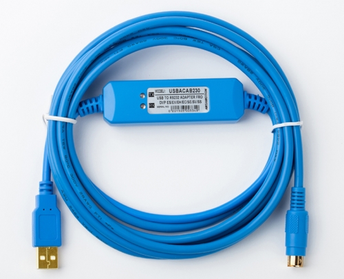 USBACAB230 PLC Programming Cable USB TO RS232 Adapter For USB-DVP ES/EX/EH/EC/SE/SV/SS Series Cable 