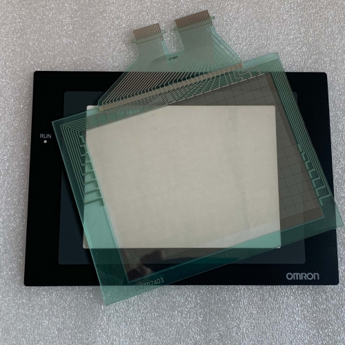 OMRON touch screen glass with protective film for NS5-MQ10-ECV2