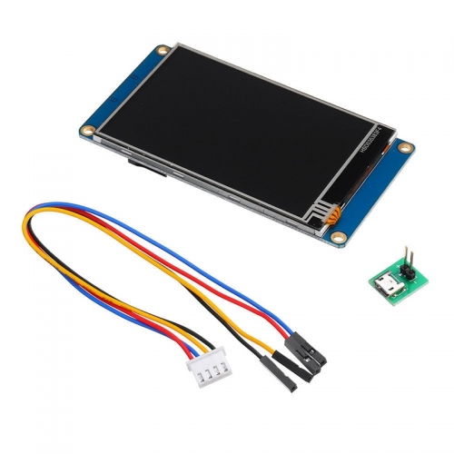 3.5" 480*320 NX4832T035 HMI Inteligent Resistive Touch Screen Board UASRT TFT LCD Module Compatible with Arduino
