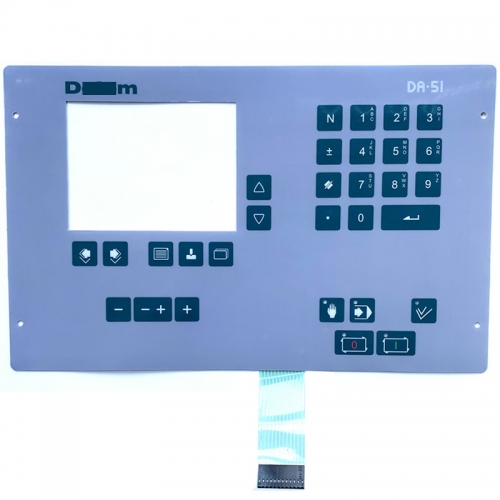 New Membrane Switch Keyboard for DELEM DA-51 DA51 DA 51