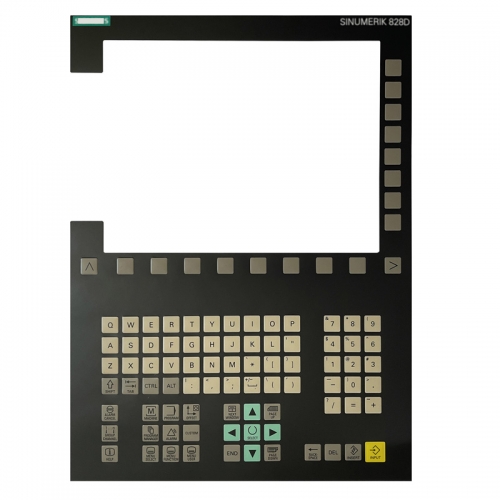 New Membrane Keypad for 828D PPU280.1 6FC5370-8AA00-0AA0