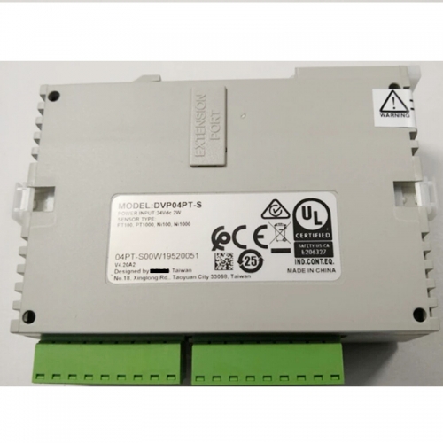 New Delta PLC Thermal Module DVP04PT-S