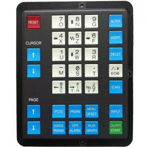 CNC Operation Panel Keypad Fanuc A98L-0001-0518#0M