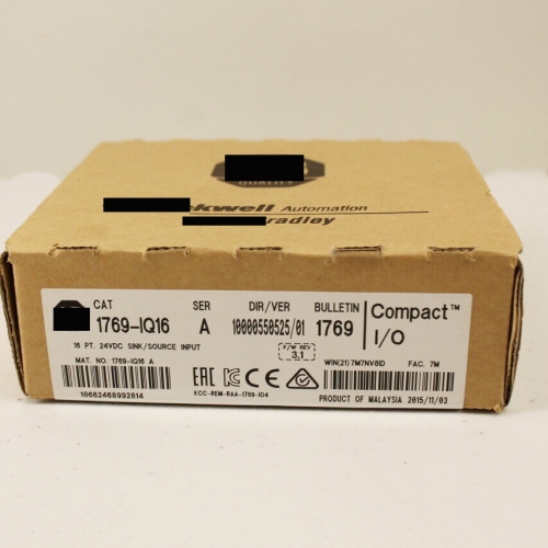 PLC I/O Module 1769-IQ16 New in box