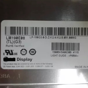 LM190E08-TLG3 19" inch 1280*1024 CCFL TFT-LCD Screen LM190E08(TL)(G3)