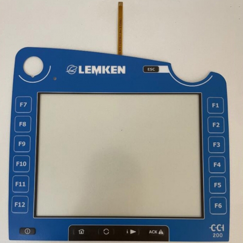 New Touch Screen with Overlay Membrane Film for LEMKEN CCI 200 MD201216 NTS F310708-7 Rev B F50067