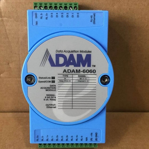 ADAM-6060-D Remote I/O Module 6 Digital Input Relay Output