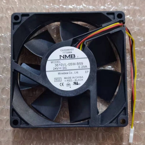 3610KL-05W-B59 3pin 24V 0.20A 9225 92x92x25mm Cooling Fan