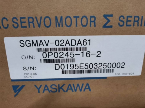 AC SERVO MOTOR SGMAV-02ADA61