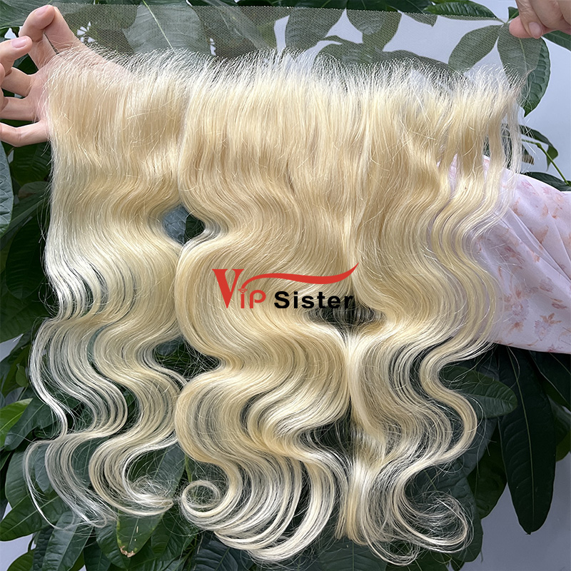 Blonde #613 European Virgin Human Hair HD 13X4 Lace Frontal Body Wave