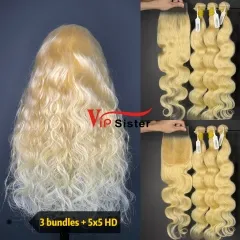 613# Eurpean 100% Raw Human Hair Body wave 5x5 HD Lace Wig 613# Eurpean 100% Raw Human Hair Body wave 5x5 HD Lace Wig