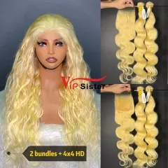613# Eurpean 100% Raw Human Hair Body wave 4x4 HD Lace Wig 613# Eurpean 100% Raw Human Hair Body wave 4x4 HD Lace Wig