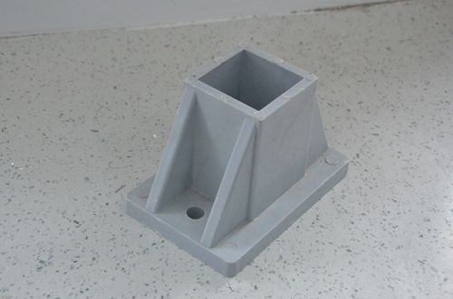 Square tube base