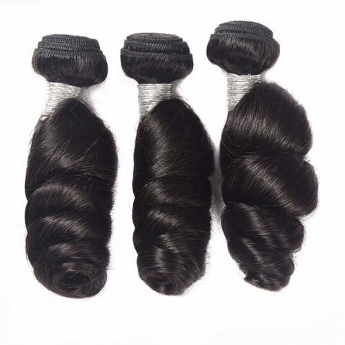 Sidary Hair Natural 3Bundles Loose Wave Virgin Human Hair Weft