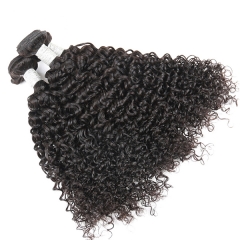 Sidary Hair Kinky Curly & Jerry Curly Weave Human Hair 3 Bundles Virgin Hair Natural Color 8-30inch