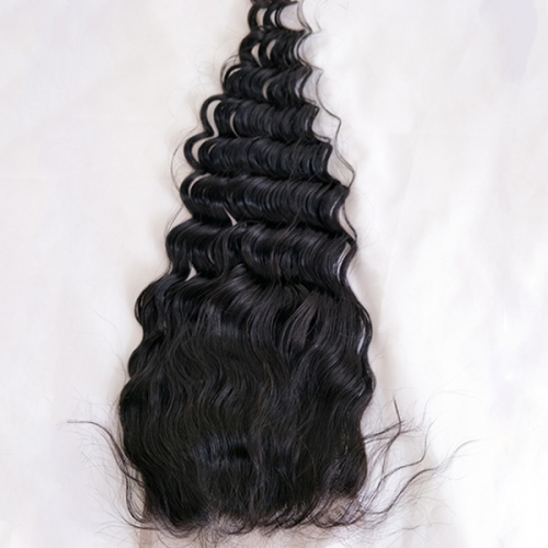Sidary Hair Lace Closure 6x6 Loose Deep Wave 100% Human hair 10-20 Natural Hairline Transparent Lace Closure Piece