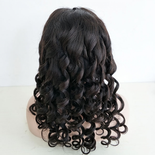 Sidary Loose Wave Full Lace Human Hair Wigs Pre Plucked Natural Hairline Fashion Human Hair Wig