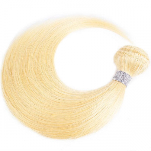 Sidary Full 613 Blonde Virgin Human Hair Straight Weft Bundles 1 Bundle Hair Extension