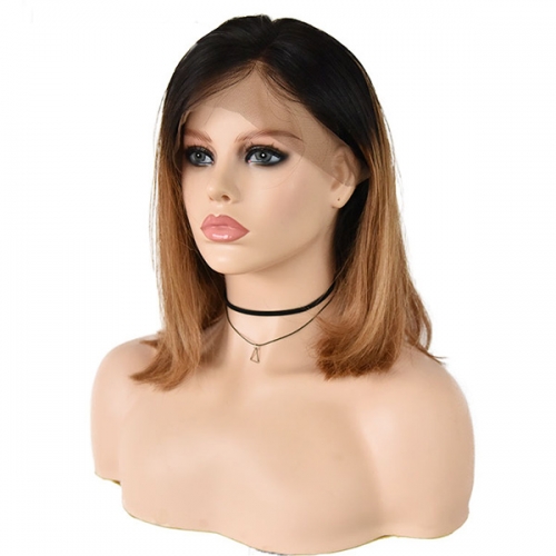 Sidary 1B 27 Honey Blonde Lace Front Wig Remy Ombre Color T1b/27 Blonde Lace Front Human Hair Wigs