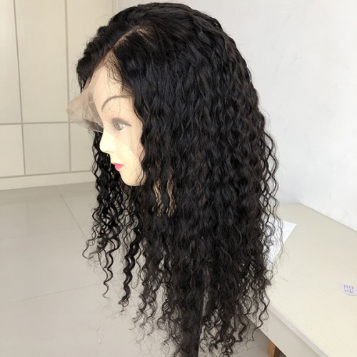 Sidary Hair 13x4 Ocean Wave Lace Front Wigs 100% Human Hair Front Lace Wigs