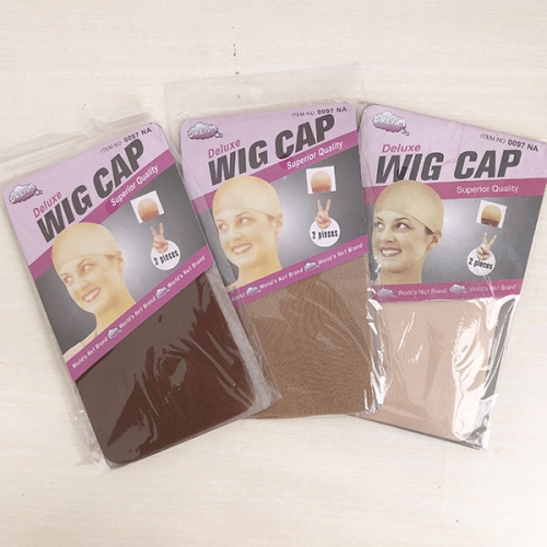 4pieces(2bags) Clearance Quality Deluxe Wig Cap Hair Net For Weave Hair Wig Nets Stretch Mesh Wig Cap For Making Wigs Free size