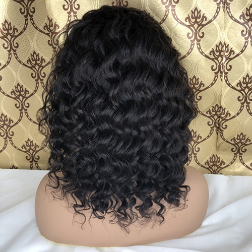 Sidary Hair HD Lace 13*6 Lace Frontal Human Hair Wigs Single Knots Deep Curly