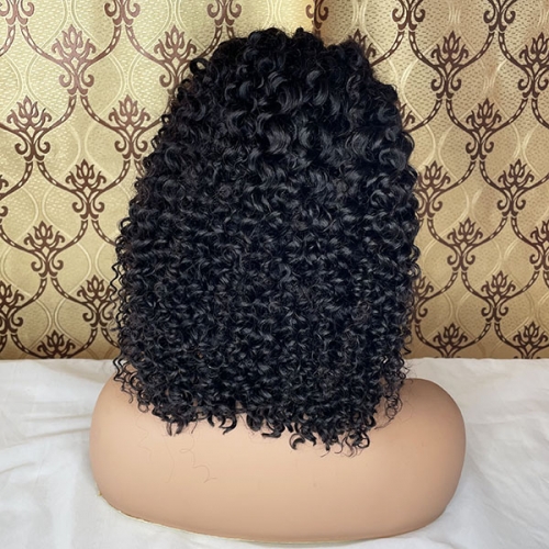 Sidary Hair 200%Density Short Curly Hairstyles Bob Wig 13x4 Lace Frontal Human Hair Wigs With Natural Hairline