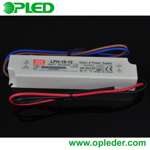 MEANWELL 18W LED power supply LPH-18