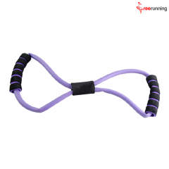 8 And O shaped with Tube Fitness Resistance Bands Set