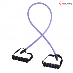 8 And O shaped with Tube Fitness Resistance Bands Set