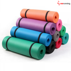 Anti-Slip NBR Yoga Mat With Straps