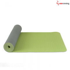 Double Color TPE Pilates Yoga Mat