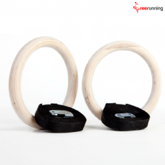 Cross-Training Workouts Gymnastic Wooden Rings