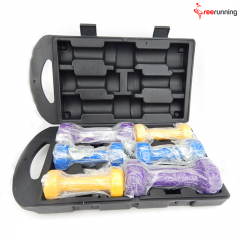 10KG Pro Fitness Vinyl Dumbbell Set