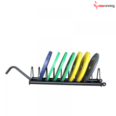 Gym Use Bumper Plate Rack