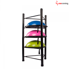 Saving-Space Bosu Ball Storge Rack