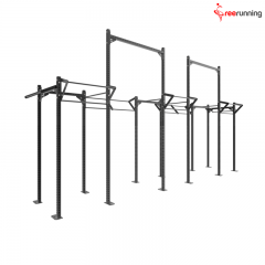 Double High Rise Crossfit Pull Up Rig