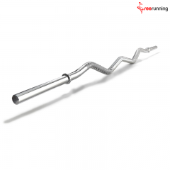 Chrome Sleeve Curl EZ Bar Weight