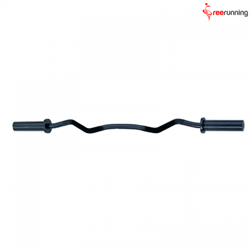 Chrome Sleeve Curl EZ Bar Weight