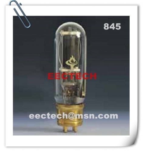 Electron tube power amplifier 845 audio tube