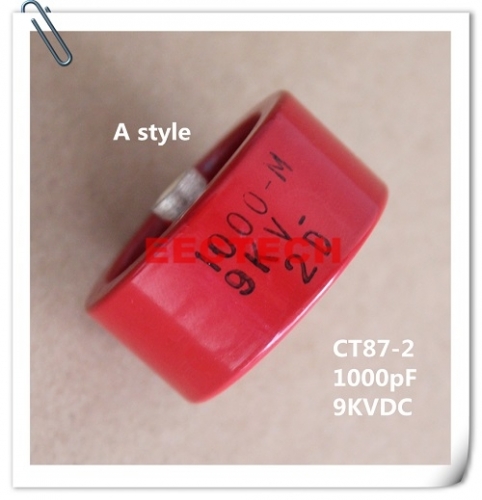 CT87-2 barrel-style ceramic capacitor