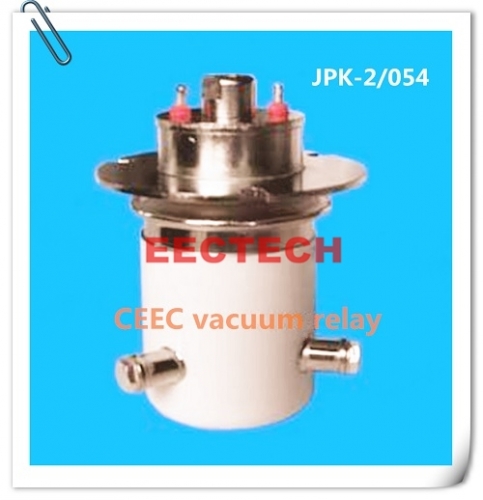 JPK-2/054, 24 VDC ceramic vacuum relay, high voltage relay China EECTECH Beijing JPK2-054